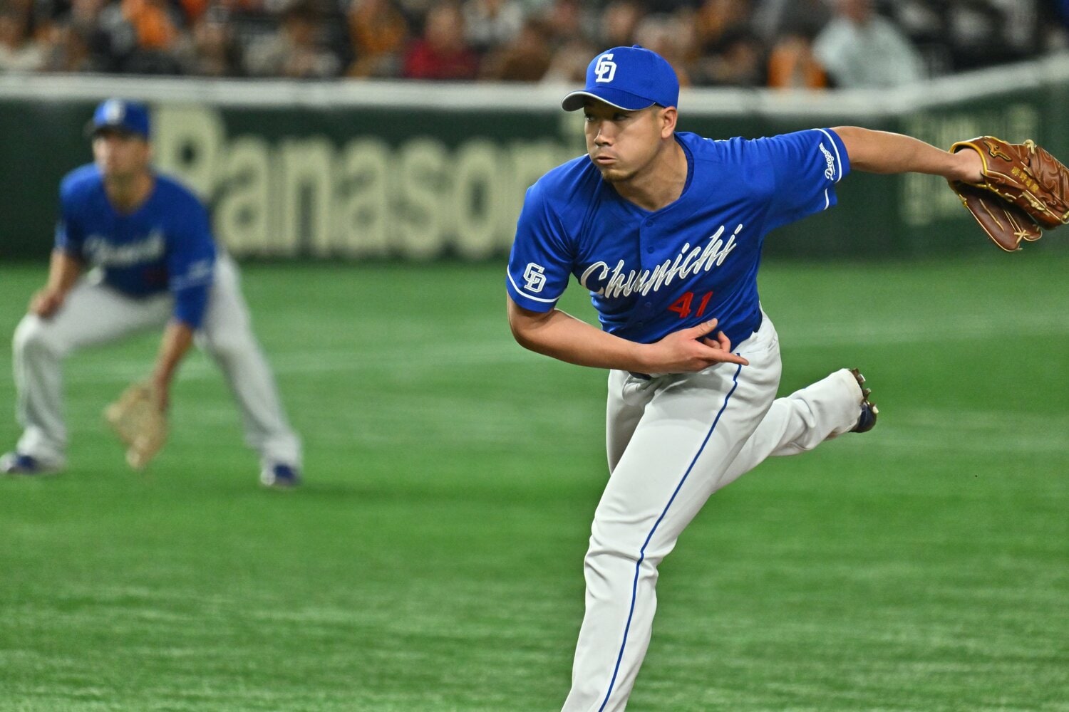 今年、球団日本人最速の160キロを記録した勝野昌慶 ©Hideki Sugiyama
