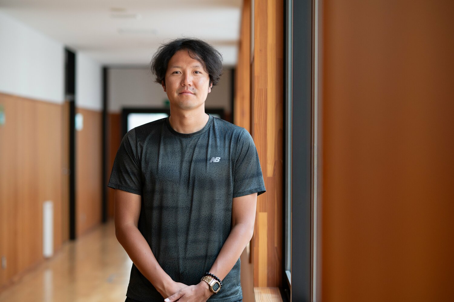 佐久長聖陸上部を一躍、全国的な強豪に育てた早川監督　©Tadashi Hosoda