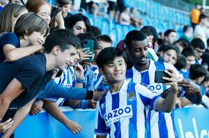 【現地直送】「クレイジーなパスだった」久保建英が完璧なスペイン語で表現！「彼はセスクを連想させる選手」《バスク在住英国人のクボ評》