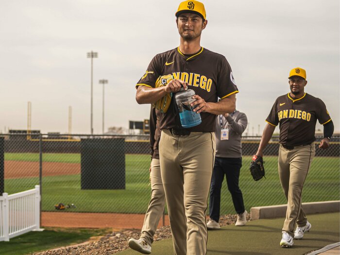 「どうやって生き延びるか…もがいているだけです」ダルビッシュ有が明かす“38歳の身体”の本音…大谷翔平を支えた“あの捕手”とも初バッテリー＜Number Web＞ photograph by Getty Images