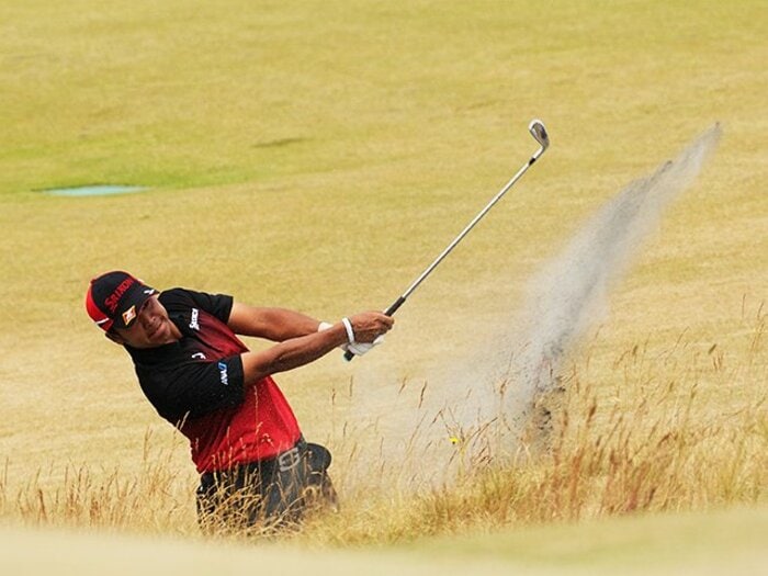 「怒らないようにしようと思うっすよ」全米OP初日、松山英樹の“我慢”。＜Number Web＞ photograph by Jun Hiraoka