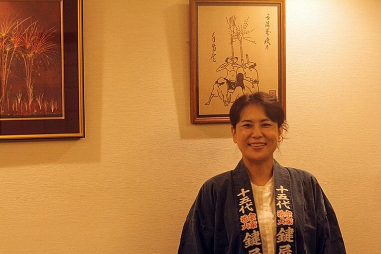 鍵屋15代目の天野安喜子さん©Satoshi Shigeno