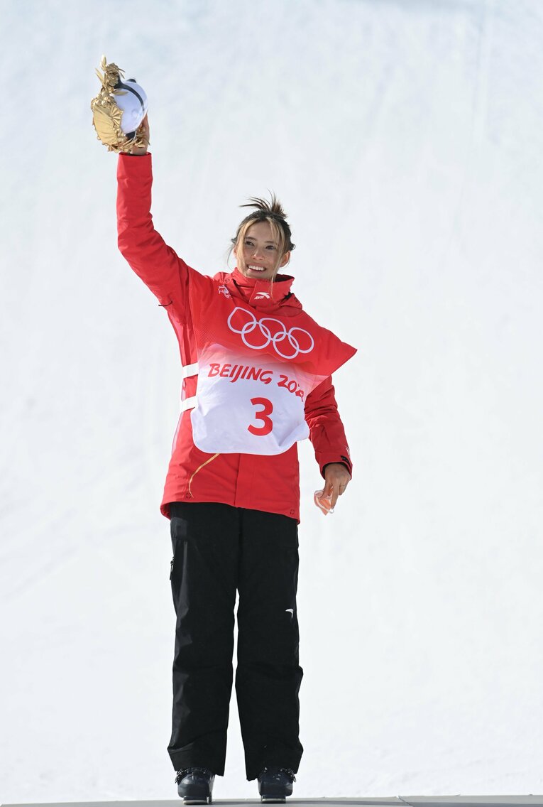 4年前の北京五輪では中国代表として金2つ、銀1つのメダルを獲得したグー　©JMPA