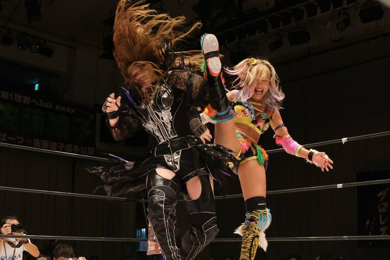 「ギャン期」ウナギ・サヤカとタイガー・クイーンの“初遭遇”に見た期待感…正反対の2人は女子プロレス界の看板カードになり得るか？(31)