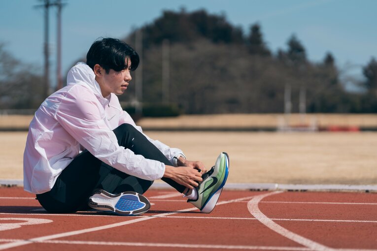 早大入学後の目標も語った増子　©️NIKE