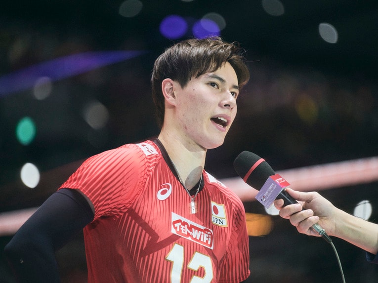 高橋藍　©︎Yuki Suenaga