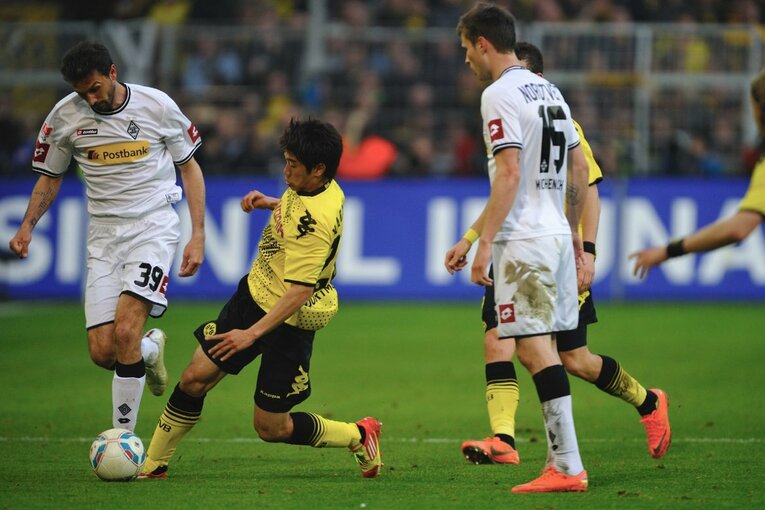 2011-12シーズンの香川　©Sports Graphic Number