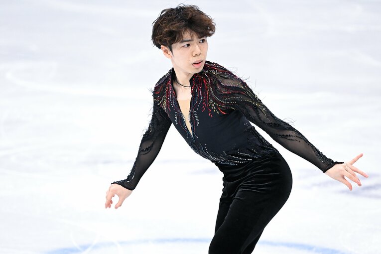 マリニンがまさかの敗戦となった男子フリー【スワイプするとそのほかの写真もご覧になれます】　©Asami Enomoto／JMPA