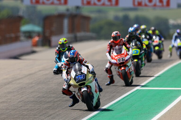 ドイツGPの小椋　photograph by Satoshi Endo