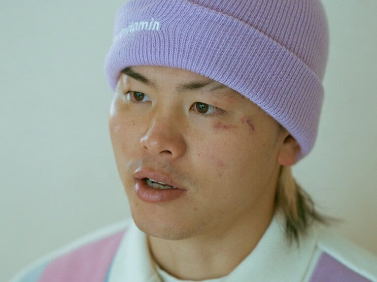 ボクシングを「難しく考えようとしていた」と語る那須川　©️Ichisei Hiramatsu