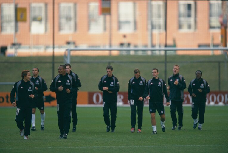 フェイエノールト練習風景（2002年）©︎Takuya Sugiyama