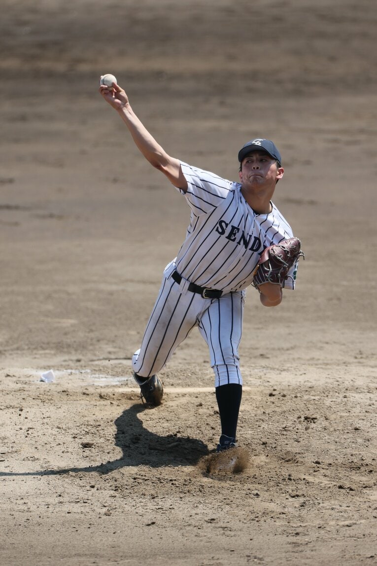 今年6月、大学ジャパン候補の合宿での佐藤幻瑛　©Shigeki Yamamoto