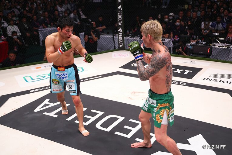 『RIZIN LANDMARK 5』斎藤裕vs平本蓮　©RIZIN FF