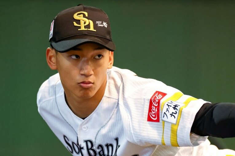 今季、プロ3年目にして本格開花の気配を漂わせている前田悠伍 ／ photograph by JIJI PRESS