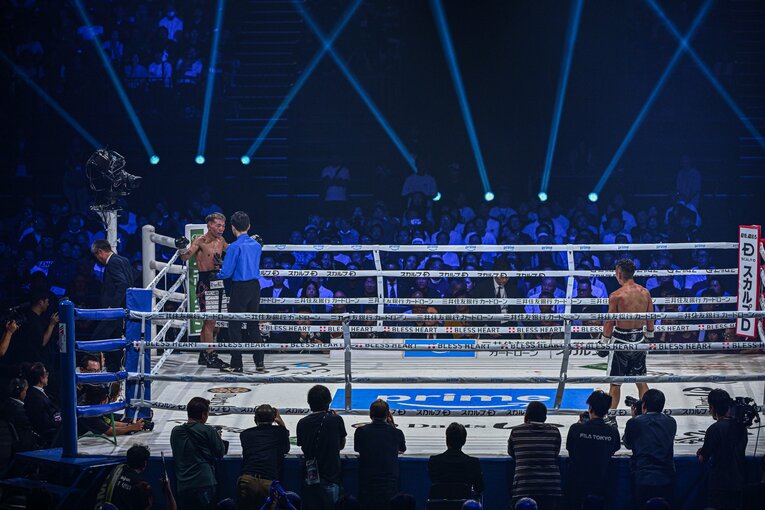井上拓真vs.堤聖也（WBA世界バンタム級タイトルマッチ）©Takuya Sugiyama