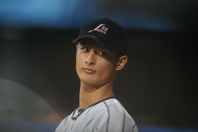 北京五輪のダルビッシュ（当時22歳）　©JMPA