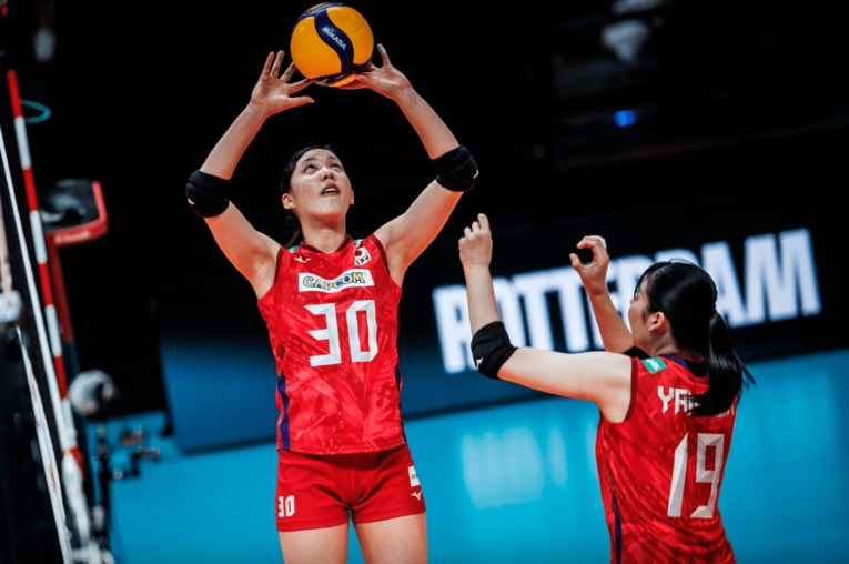 関菜々巳　©︎FIVB