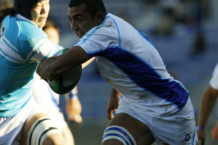 大学選手権、東海大3年のリーチマイケル　©︎Tamon Matsuzono