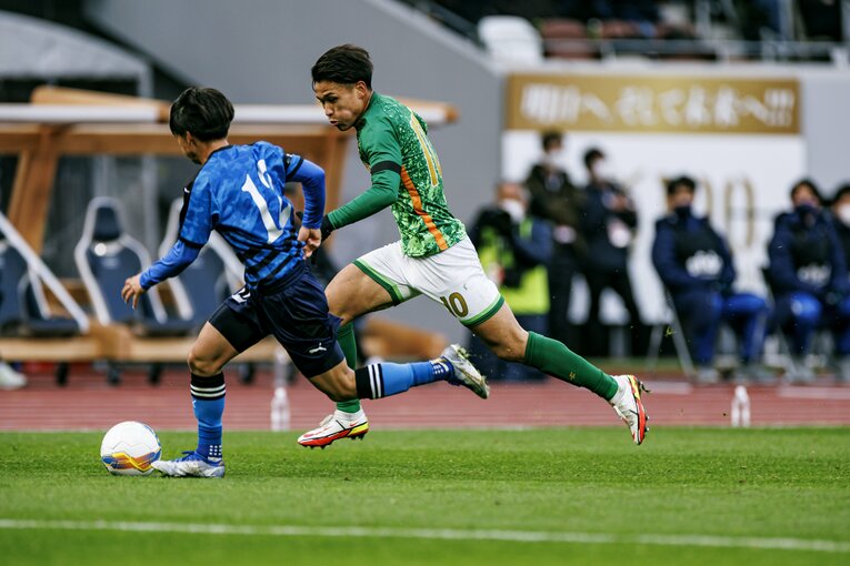 青森山田MF松木玖生（3年）©︎Kiichi Matsumoto