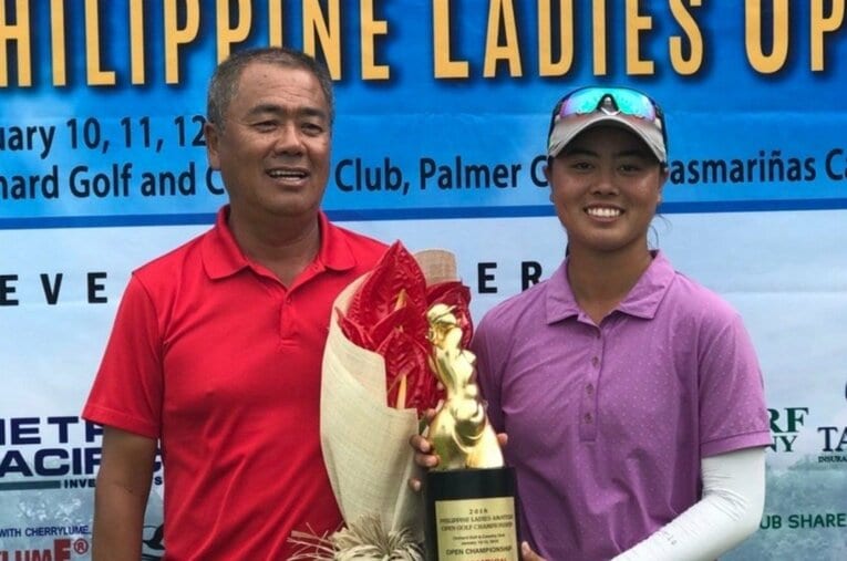 フィリピンの大会で優勝した