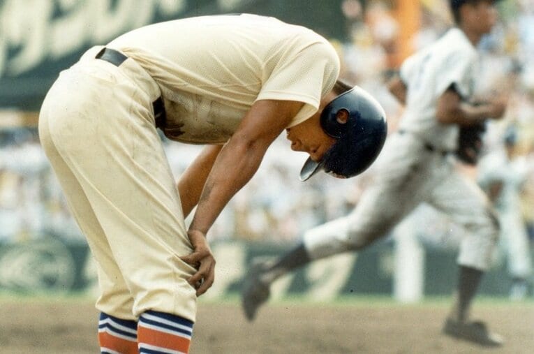 四番・松井秀喜を「5打席連続敬遠」で封じられた星稜は2−3で敗れた。松井は、「野球の質が違った」、そんな表現を何度も使っていた ／ photograph by Sankei Shimbun