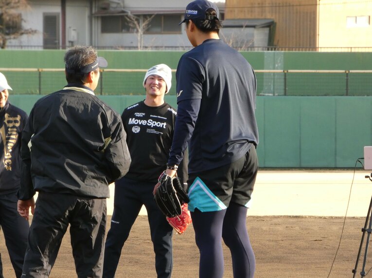 オリックス山下の姿も…福岡の合宿に潜入　©Kotaro Tajiri