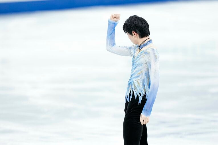 2021-2022シーズンのショートプラグラム『序奏とロンド・カプリチオーソ』　©Asami Enomoto