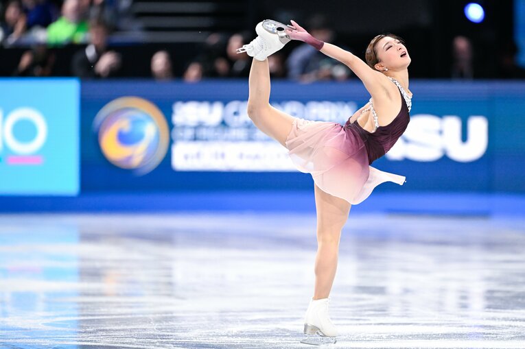 SPから立て直し、安定した演技を見せたフリー【スワイプするとそのほかの写真もご覧になれます】　©Asami Enomoto