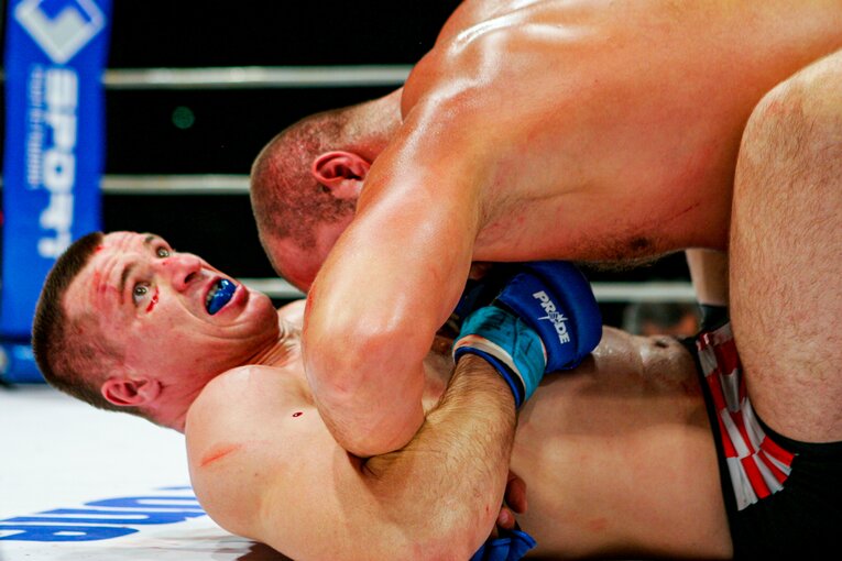 【アンケート6位】エメリヤーエンコ・ヒョードルvs.ミルコ・クロコップ（2005年）©Susumu Nagao