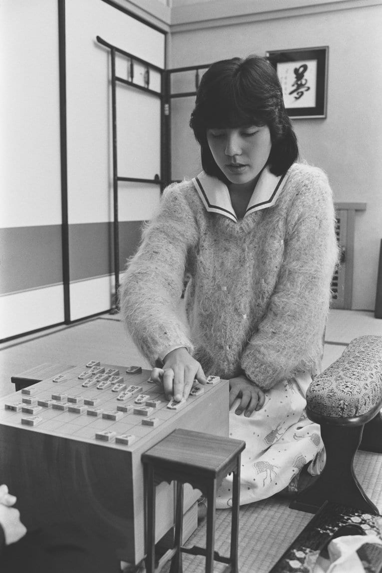 林葉直子さん（元女流棋士五段、1984年撮影）。1979年に2人目の女性奨励会員に　©BUNGEISHUNJU