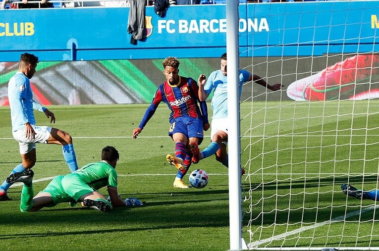 この日ゴールを決めたコンラッド©Daisuke Nakashima