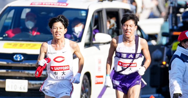 箱根駅伝「12秒差に3人」の劇的レース…なぜ“史上最高の2区”になった？ 青学大・近藤幸太郎「（中央大）吉居は、かわいい弟のようです」 - 駅伝 -  Number Web - ナンバー