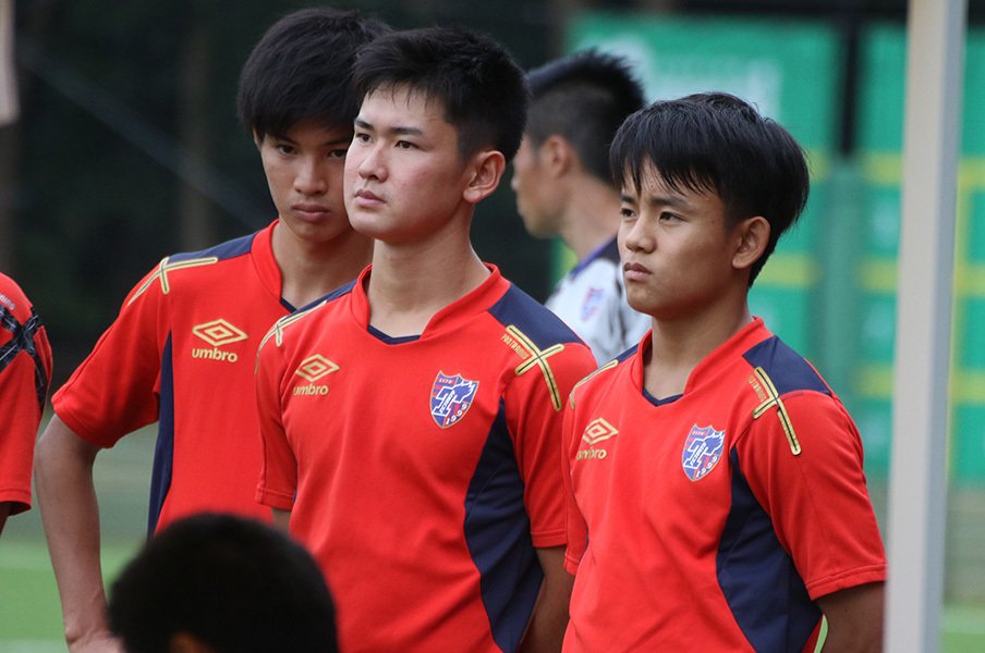 久保建英と平川怜は楽しんで勝つ。U-17W杯優勝を本気で狙うために。<Number Web> photograph by Takahito Ando