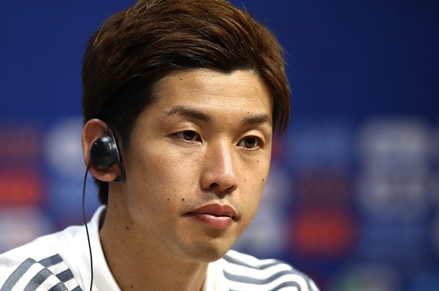 一見、懐かない野良猫だけど……。大迫勇也の言葉は短くも心を掴む。<Number Web> photograph by Getty Images