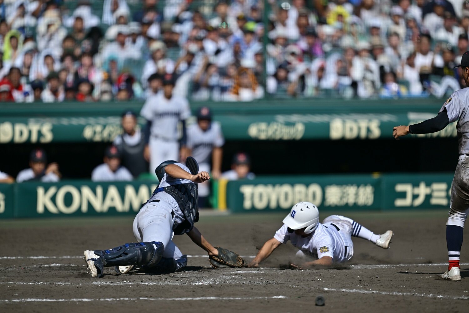 今夏のベストゲームに挙げられる「横浜vs県岐阜商」。優勝候補を公立校が破る波乱を起こした　©Hideki Sugiyama