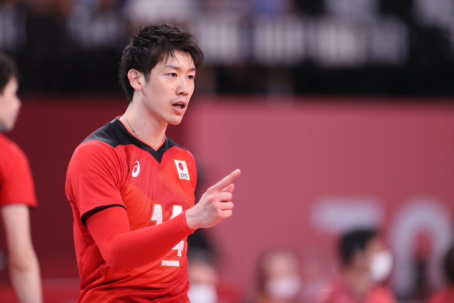 関田は大学の後輩でもある石川祐希の成長に大きな刺激を受けたという　©︎Kaoru Watanabe/JMPA