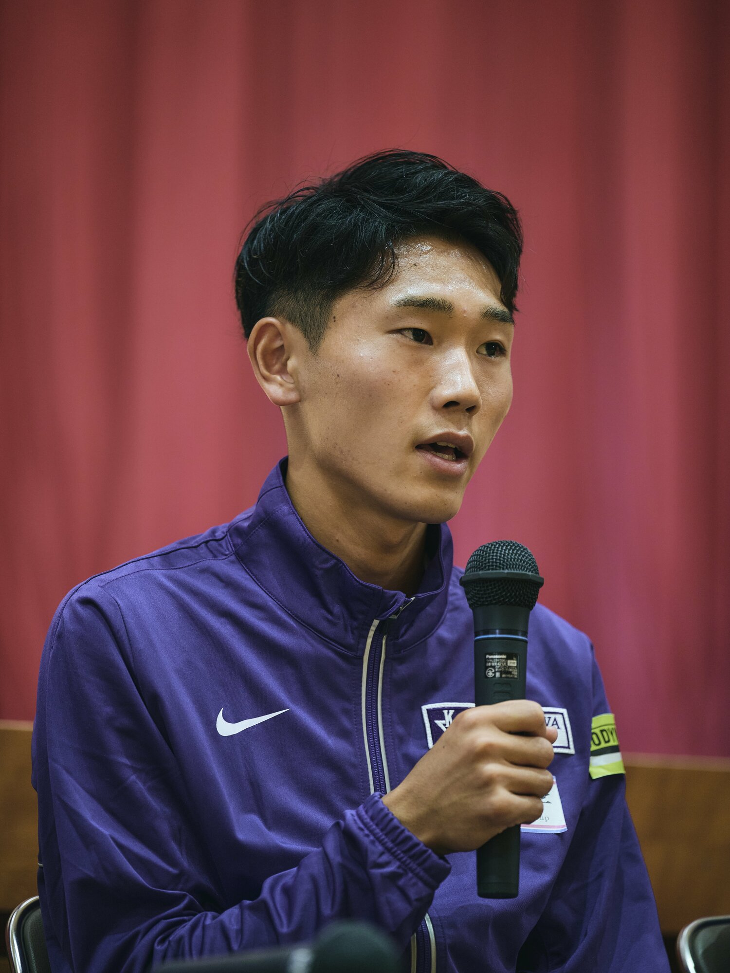 3区のエース区間で起用された篠原　©Yuki Suenaga