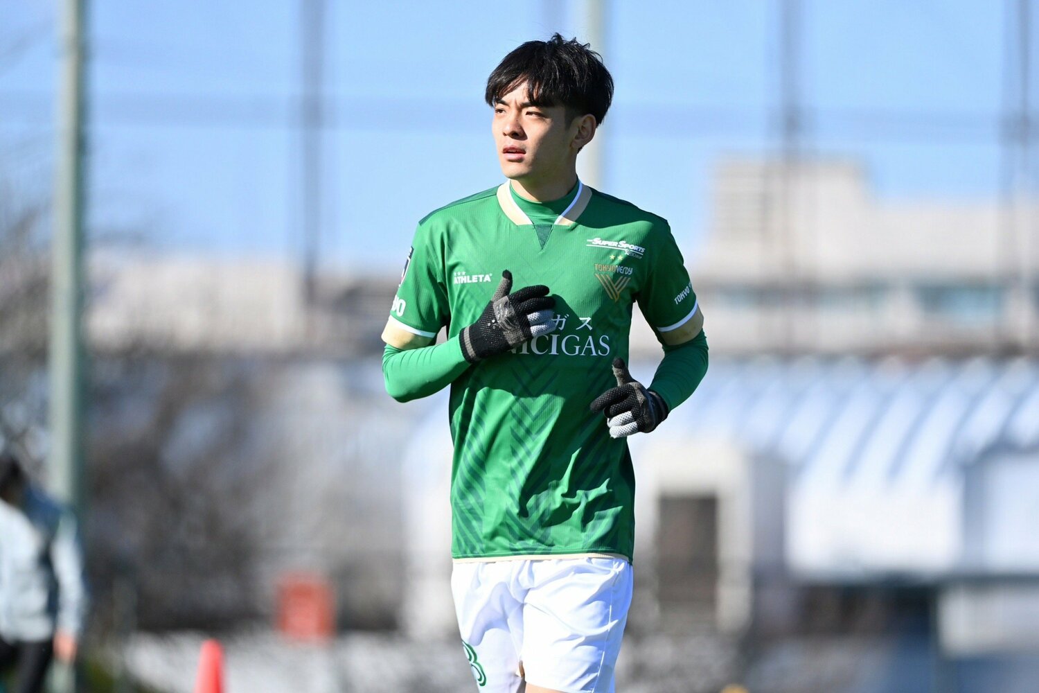 パリ五輪世代の山田楓喜　©Tokyo Verdy