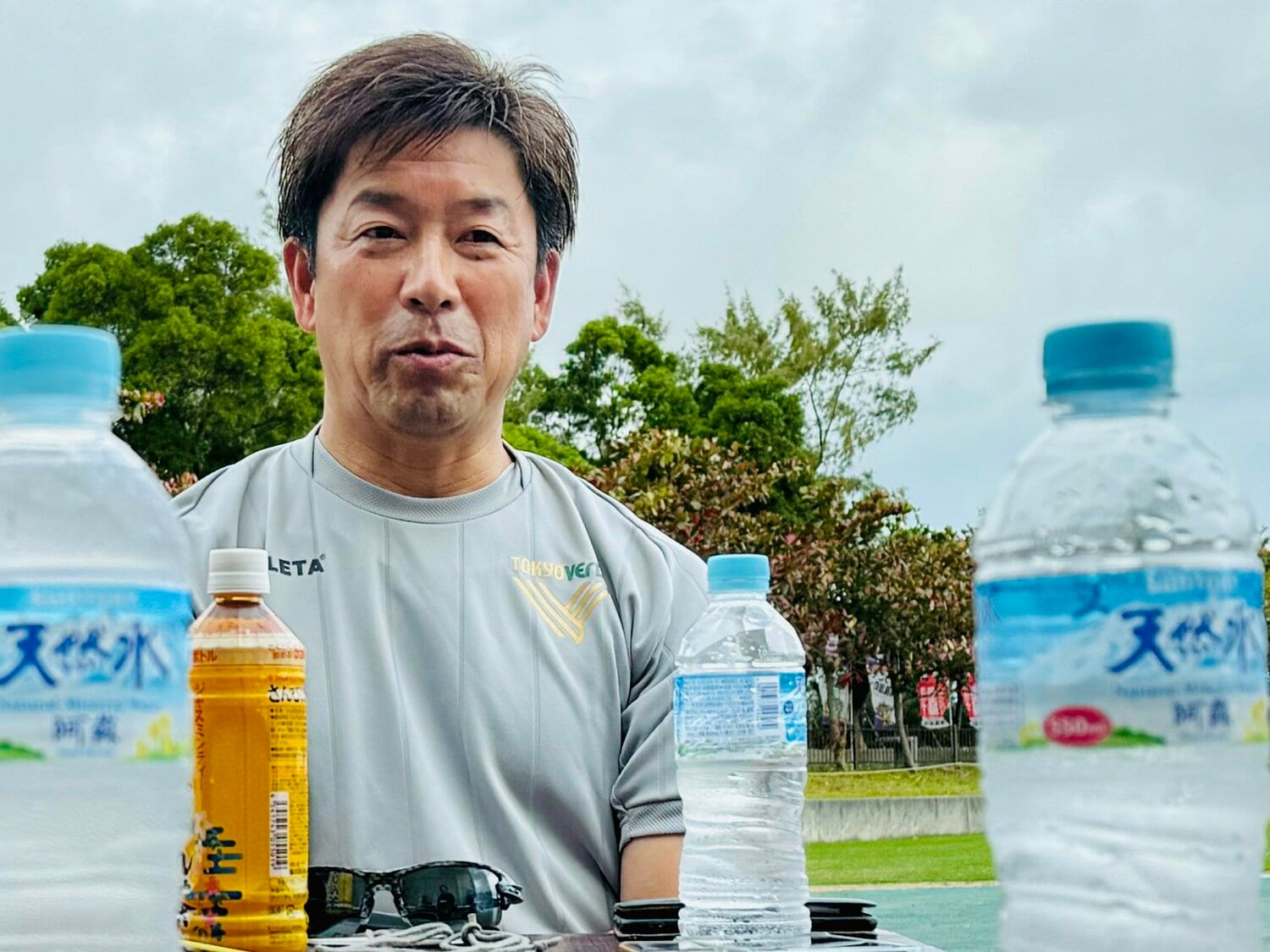 補強戦略について語ってくれた江尻強化部長　©Atsushi Iio