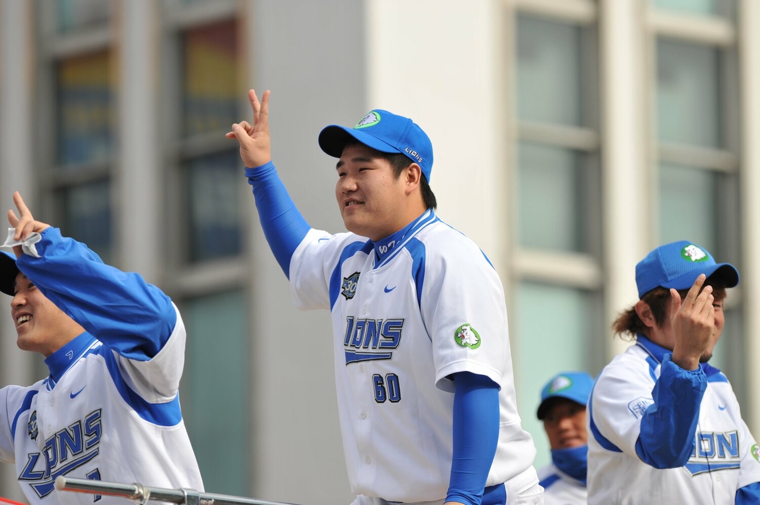 2008年、日本一の優勝パレード　©︎Hideki Sugiyama