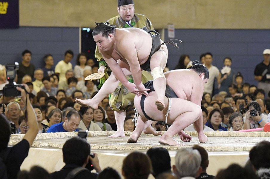 勝武士という力士を忘れない……。新型コロナの話題だけではなく。＜Number Web＞ photograph by Kyodo News