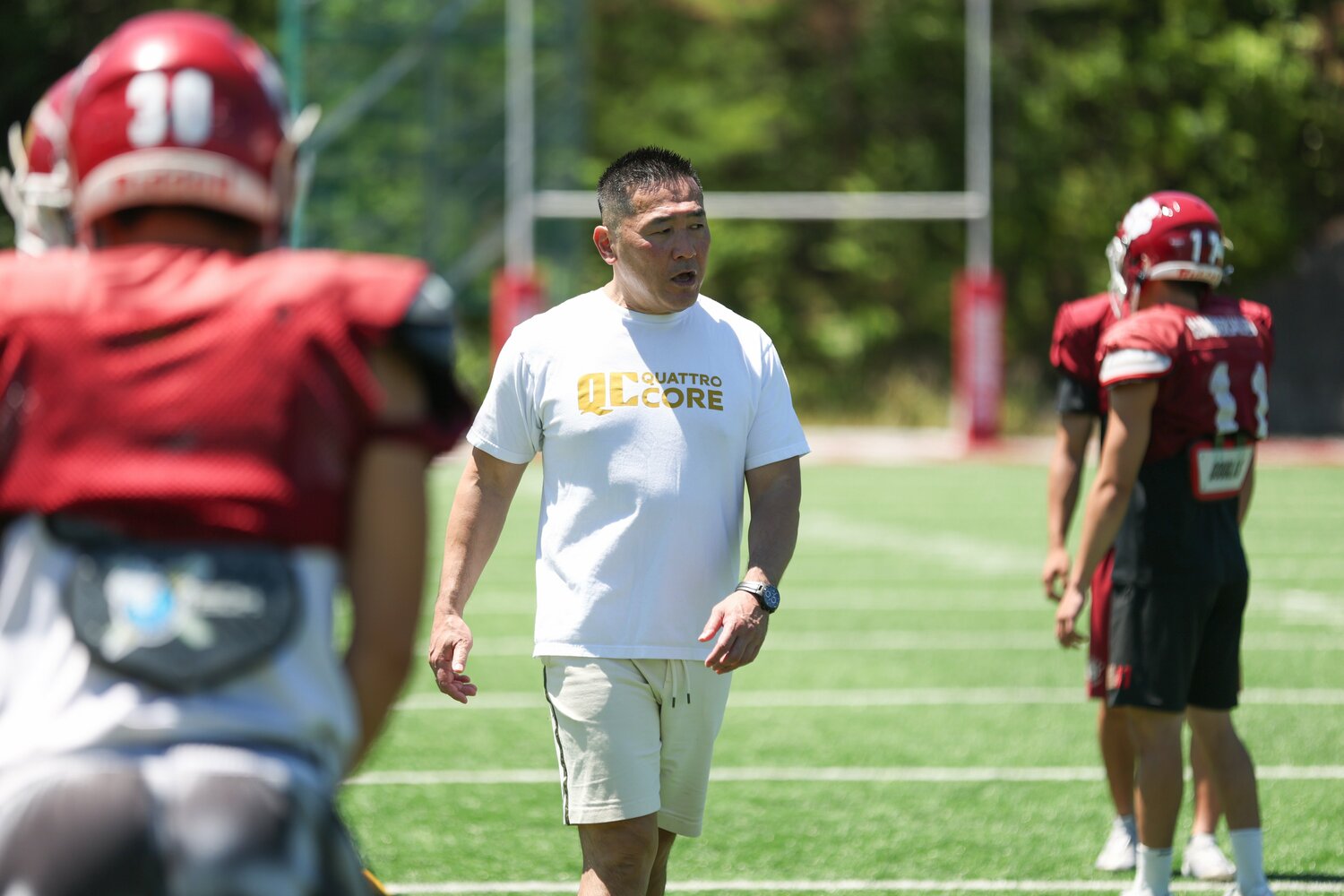 かつてNFLの舞台に近づいた河口氏 ©Naoki Kitagawa
