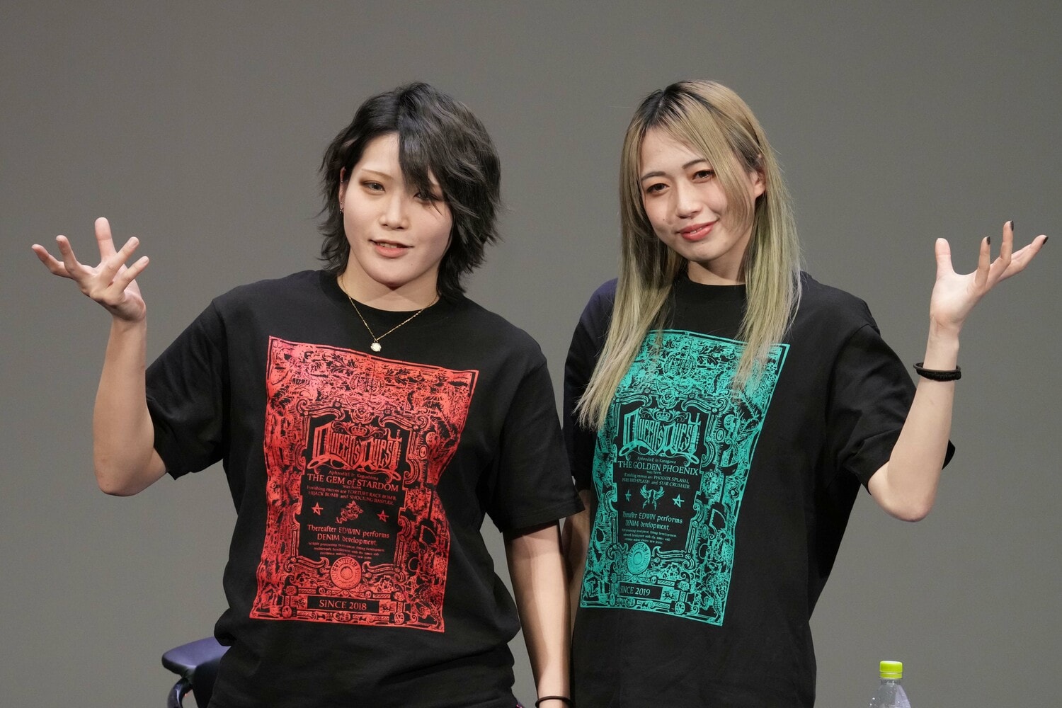 4月11日に行われた林下詩美とのトークイベント　©Essei Hara