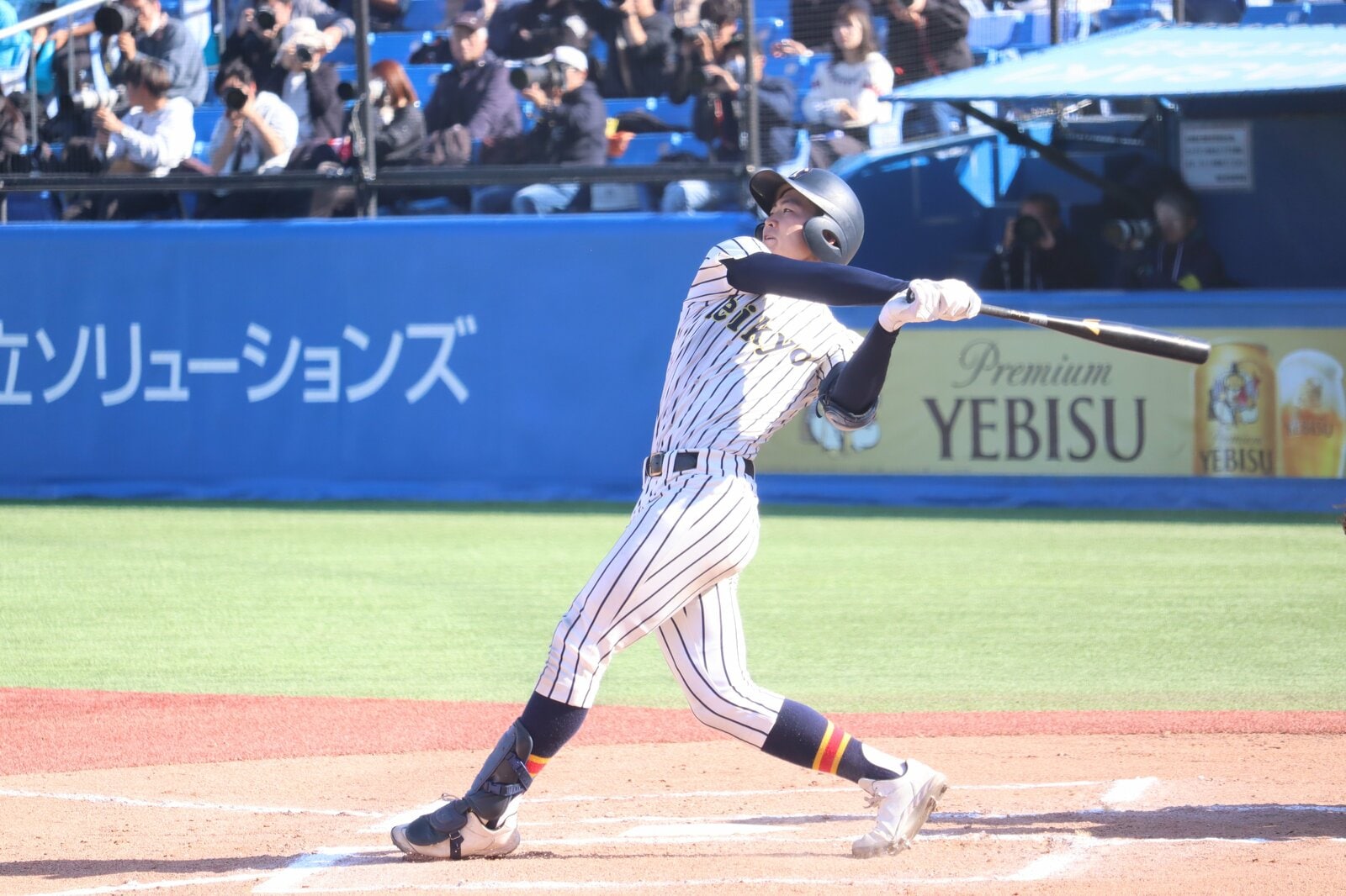 帝京の主軸を担う大型スラッガー・目代龍之介外野手　Genki Taguchi