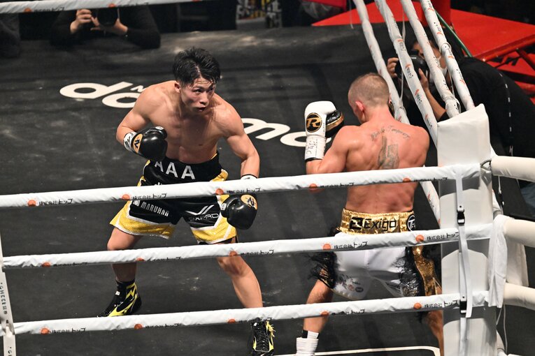 2022年12月13日／ポール・バトラー戦（WBA・WBC・IBF・WBO世界バンタム級王座統一戦）©Naoya Sanuki