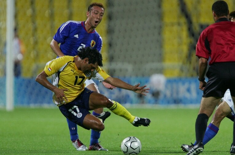 【歴代五輪代表メンバー】アテネ五輪の田中マルクス闘莉王　©JMPA