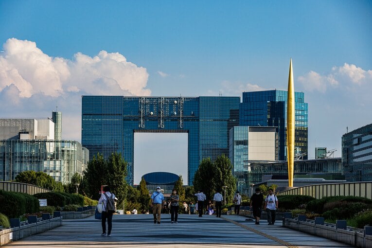 筆者が訪れた日もダイバーシティ、アクアシティあたりは賑わっていた　©Masashi Soiri