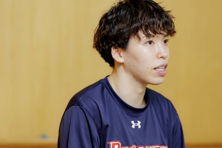 インタビューに答える林　©︎Kiichi Matsumoto