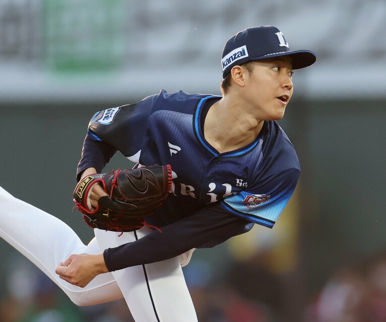 成長著しい菅井　©JIJI PRESS