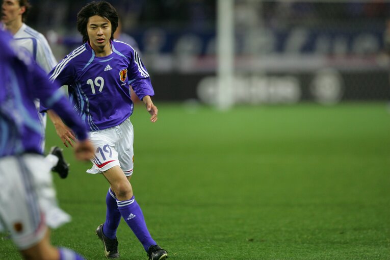 本山雅志／2006年、キリンチャレンジカップ　©Toshiya Kondo